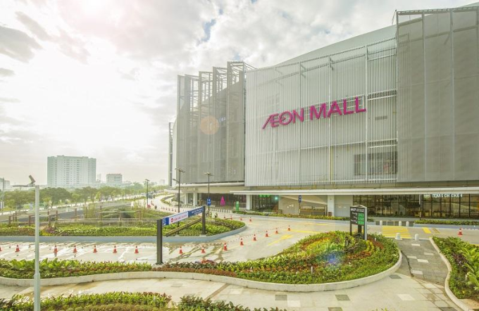 Trung tâm thương mại AEON Mall tại Hải Phòng. Ảnh: AEON Mall