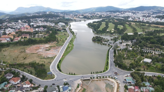 Một góc trung tâm TP Đà Lạt. Ảnh: Phước Tuấn
