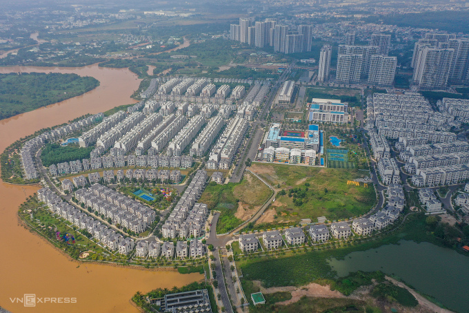 Một dự án thấp tầng tại TP Thủ Đức. Ảnh: Quỳnh Trần