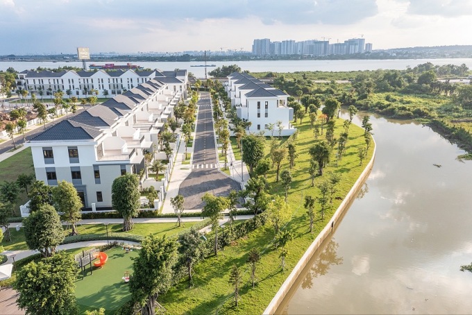 Hình ảnh một dự án đang triển khai dang dở của Novaland tại Đồng Nai. Ảnh: NVL