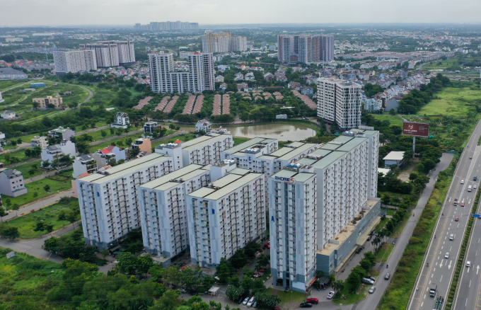 Bất động sản khu Đông TP HCM, với các căn hộ chung cư, dự án nhà phố. Ảnh: Quỳnh Trần