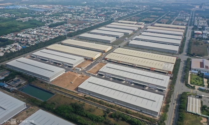 Một góc khu công nghiệp ở Bình Dương, tháng 2/2022. Ảnh: Quỳnh Trần