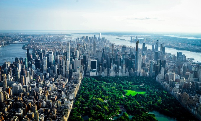 Một góc New York nhìn từ trên cao. Ảnh: Pixabay