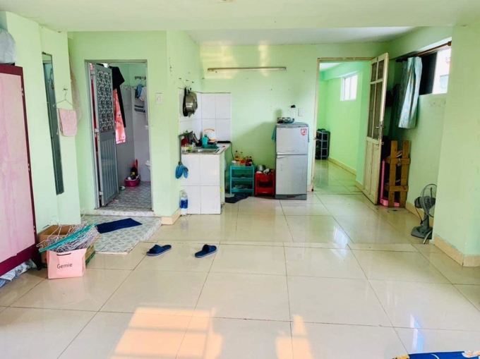 Một phòng trọ tại đường Nguyễn Khoái, quận 4 có giá thuê tầm 3,5 triệu đồng cho 2 người ở. Ảnh: Chiến Quốc