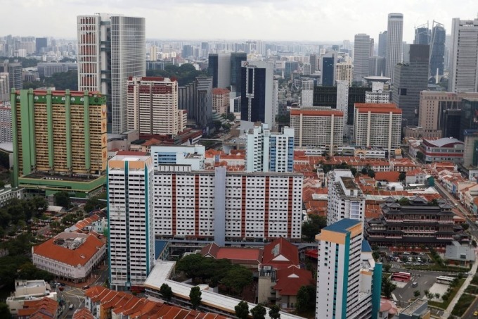 Các căn nhà ở xã hội tại Singapore. Ảnh: Reuters
