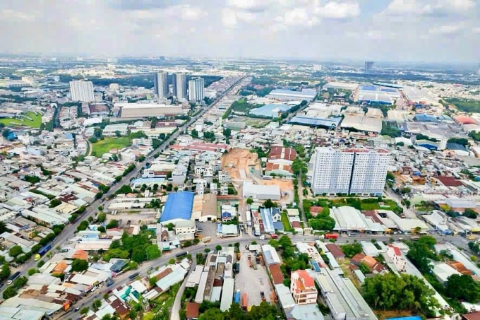 Một dự án chung cư giá trên 1,5 tỷ ođòng mỗi căn sắp khởi công ở Bình Dương. Ảnh: Phương Uyên