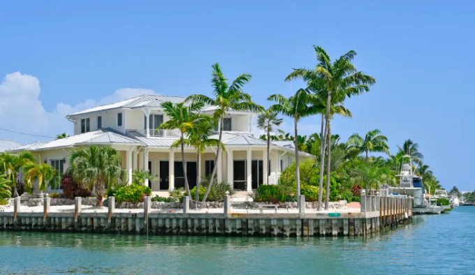 Bất động sản tại Palm Beach. Ảnh: NY Post