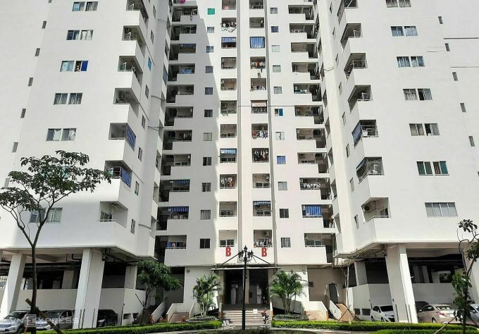 Một dự án nhà ở xã hội tại quận Bình Tân, TP HCM. Ảnh:Lê Tuyết
