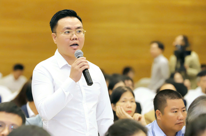 Ông Nguyễn Mạnh Hiếu bày tỏ lo lắng về tình trạng đấu giá đất ở Hà Nội. Ảnh: G.C