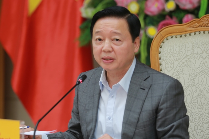 Phó thủ tướng Trần Hồng Hà chủ trì cuộc họp chiều 20/3. Ảnh: VGP
