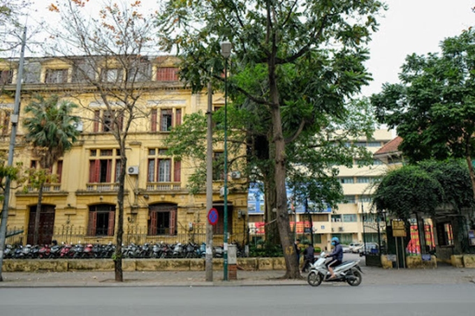 Trụ sở Bộ Xây dựng tại 80 Trần Hưng Đạo, quận Hoàn Kiếm, Hà Nội. Ảnh: Nam Trần