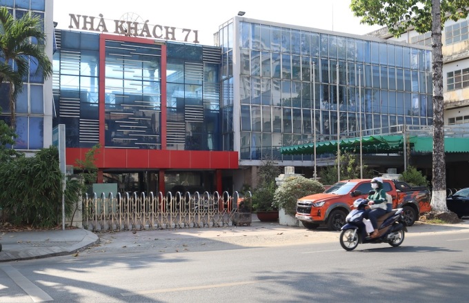 Khu đất Nhà khách 71 nằm trên đường Hà Huy Giáp dự kiến giá khởi điểm khoảng 91 tỷ đồng. Ảnh: Phước Tuấn