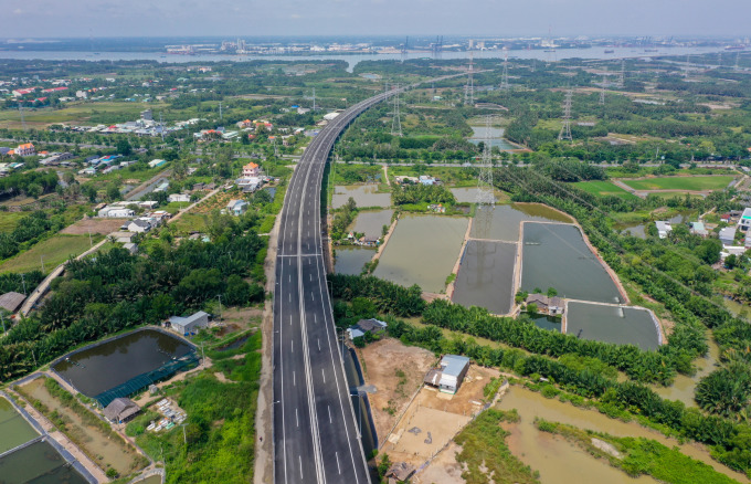 Một phần huyện Cần Giờ, TP HCM. Ảnh: Quỳnh Trần