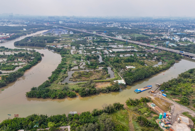 Bất động sản khu đông TP HCM với các dự án đất nền tháng 2/2025. Ảnh: Quỳnh Trần