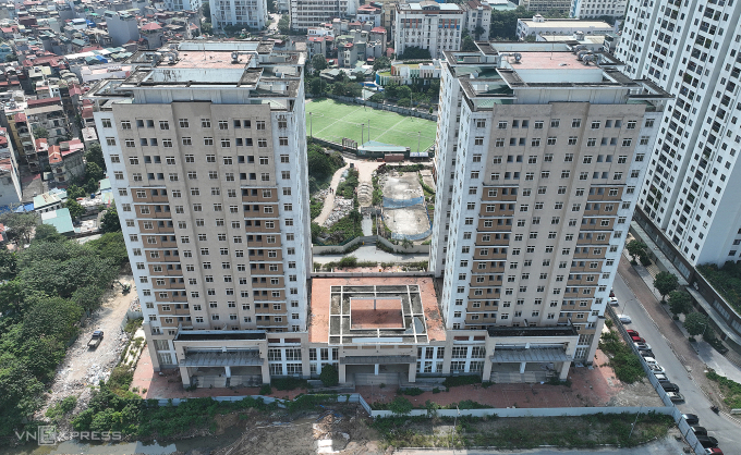 Khu tái định cư Xuân La, quận Tây Hồ. Ảnh: Ngọc Thành