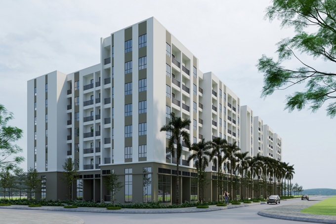 Phối cảnh dự án. Ảnh: Danatol