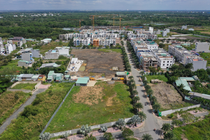 Dự án nhà ở xã hội tại phường Long Trường, TP Thủ Đức. Ảnh: Quỳnh Trần