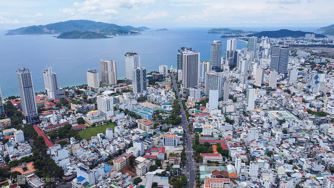 Một góc thành phố Nha Trang, Khánh Hòa. Ảnh: Bùi Toàn