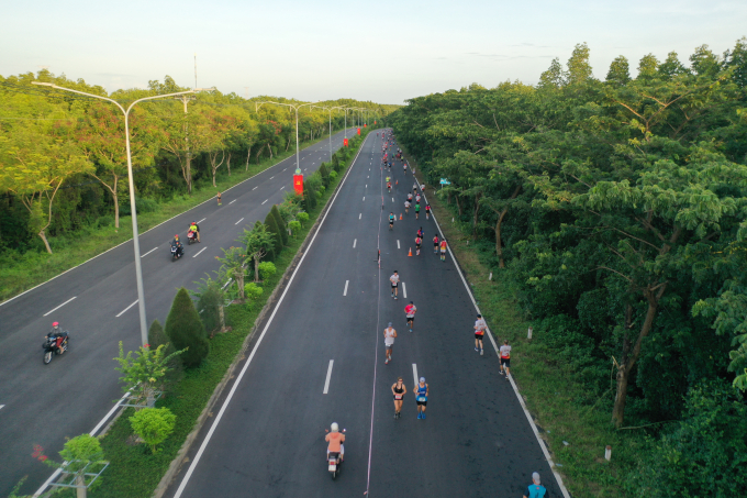 Đường Rùng Sác, huyện Cần Giờ, tháng 9/2024. Ảnh: Quỳnh Trần