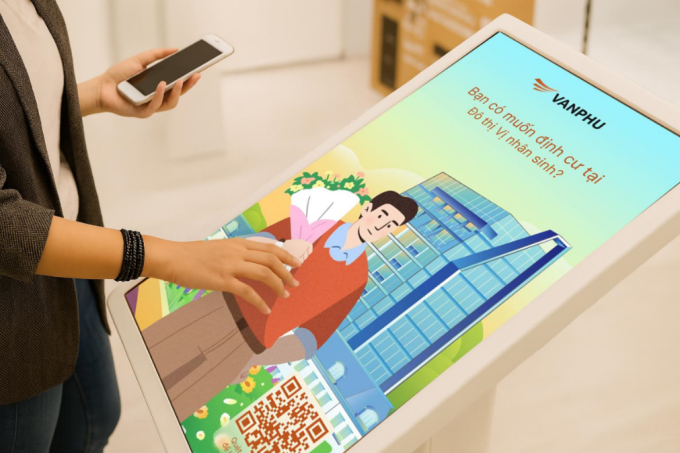 Game kỹ thuật số Đô thị vị nhân sinh giúp tư vấn không gian sống cá nhân hóa. Ảnh: Văn Phú