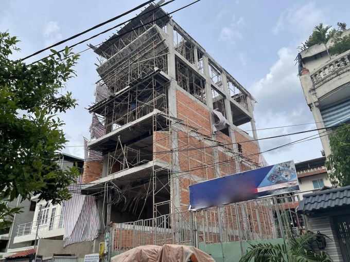 Một công trình xây thô tại TP HCM. Ảnh: An Cư