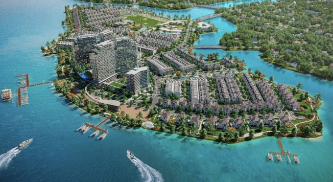 Dự án Cù Lao Tân Vạn tại Đồng Nai, thuộc diện được thanh tra. Ảnh: TTC Land
