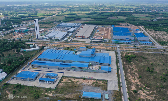Một khu công nghiệp tại Nhơn Trạch, Đồng Nai. Ảnh: Quỳnh Trần