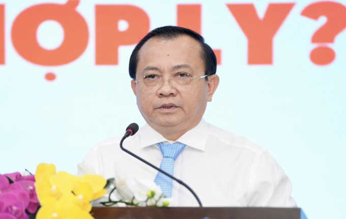 Thứ trưởng Bộ Tài chính Lê Tấn Cận. Ảnh: Độc Lập
