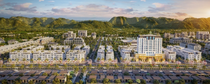 Phối cảnh tổng thể dự án HP Galaxy Cao Bằng. Ảnh: SGO Đại Dương