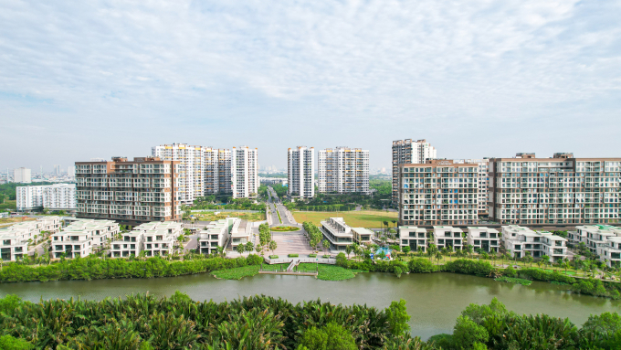 Toàn cảnh khu đô thị Mizuki Park. Ảnh: Nam Long